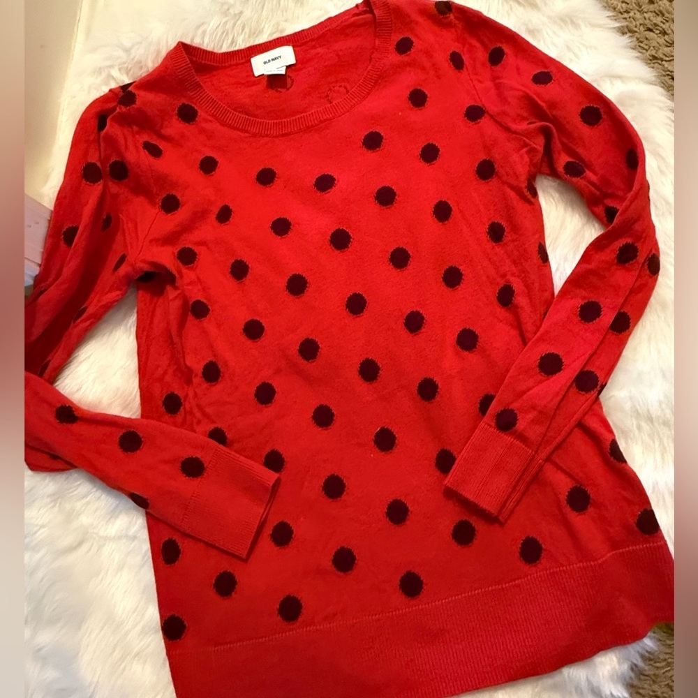 Women’s Old Navy Polka Dot Sweater